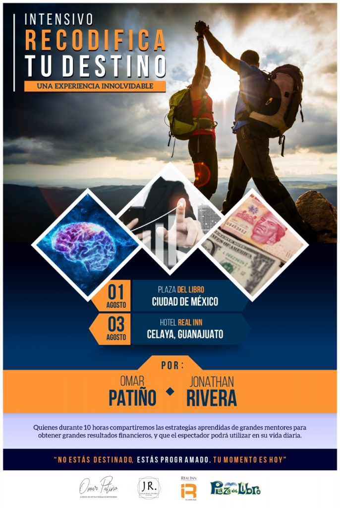 FLYER RECODIFICA TU DESTINO JONATHAN RIVERA CONTIGO